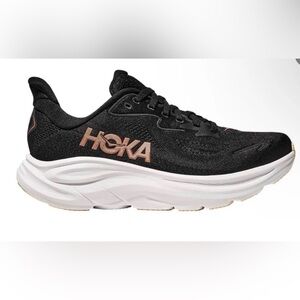 Hoka Clifton 10 black shoes